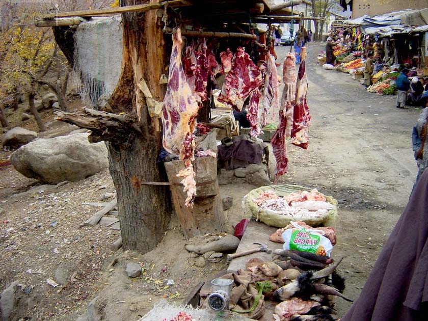 Meat Hanging in Rokha